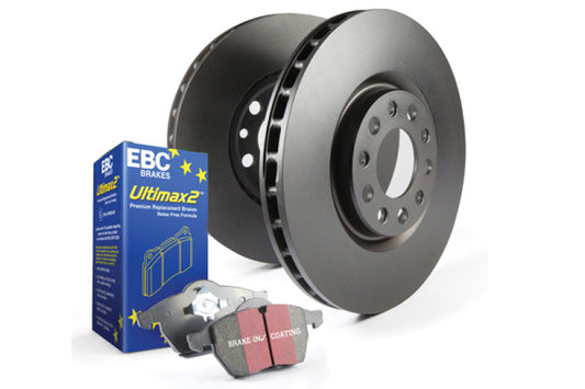 EBC 20-26 Subaru S1 Front Brake Kit Ultimax2 Pads RK Premium Rotors S1KF2148 (image of S1KF2042)