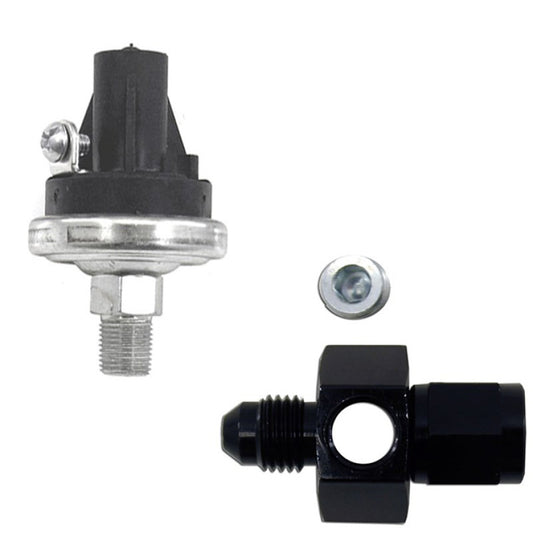 Nitrous Express EFI Fuel Pressure Safety Switch w/4AN Manifold 15718