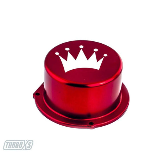 Turbo XS 15-21 Subaru WRX Billet Aluminum Vacuum Pump Cover - Red
