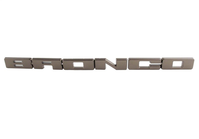 Ford Racing for 2021-2026 Bronco Grille Lettering Overlay Kit - Bronze