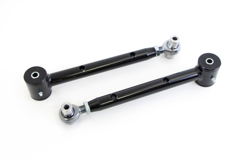 UMI Performance 5016-B Adjustable Lower Control Arms Rod Ends Black