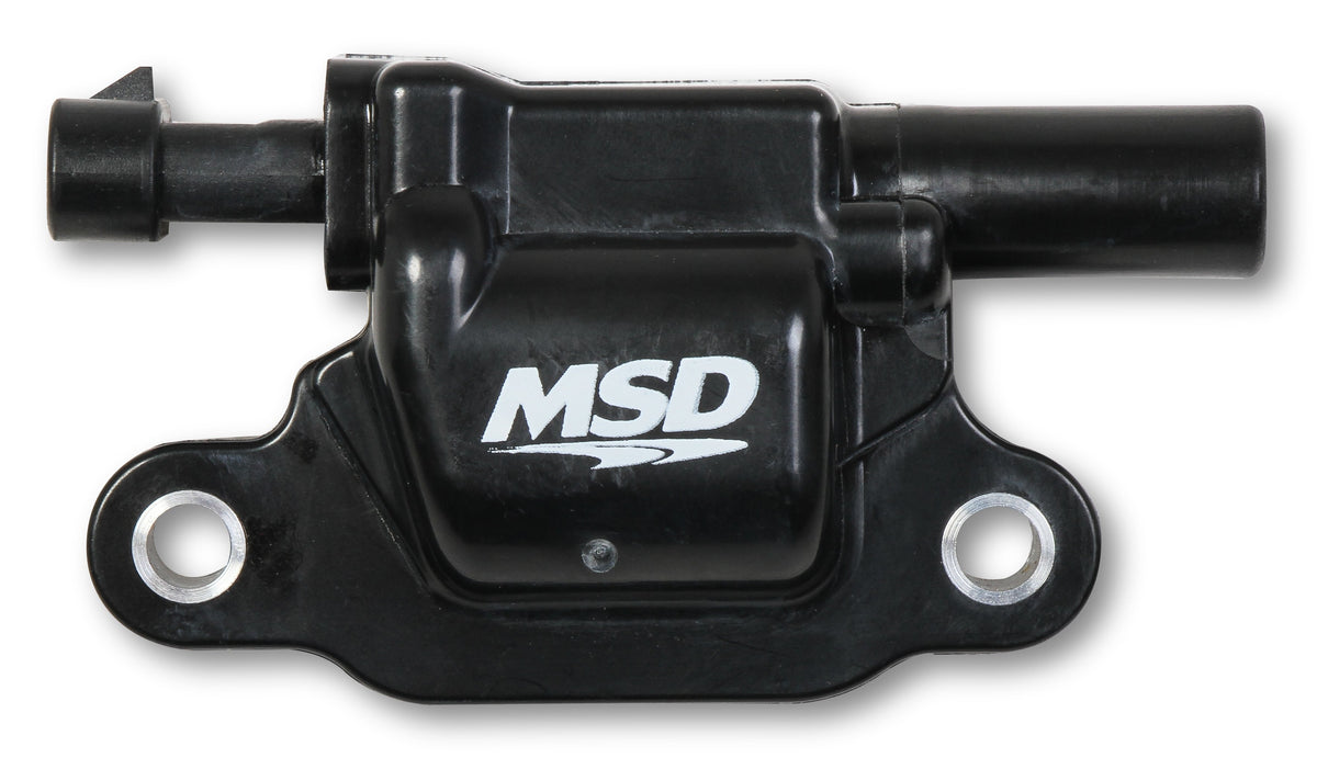 MSD 826683 Coil - Blaster Series - Gen V GDI Engine - Black - 8-Pack - Square