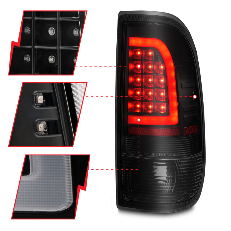 ANZO 1999-2007 Ford F-250 Super Duty LED Taillights