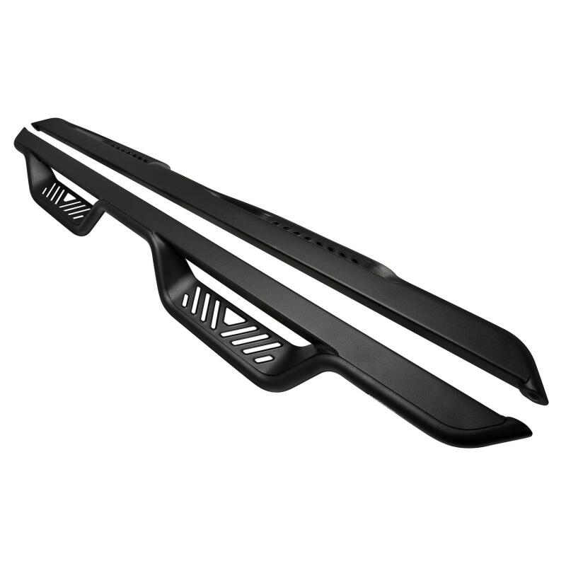 Westin 20-12775 Outlaw Drop Nerf Step Bars for 2005-2023 Toyota Tacoma Double Cab Textured Black