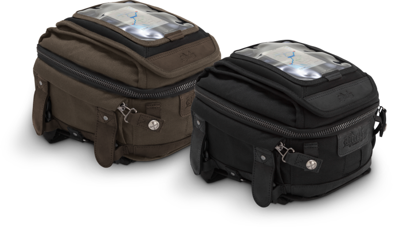Burly Brand B15-1010B Voyager Tank/Tail Bag Black