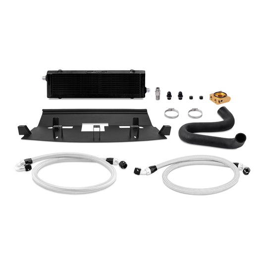 Mishimoto 2018+ Ford Mustang GT Thermostatic Oil Cooler Kit - Black - #MMOC-MUS8-18TBK