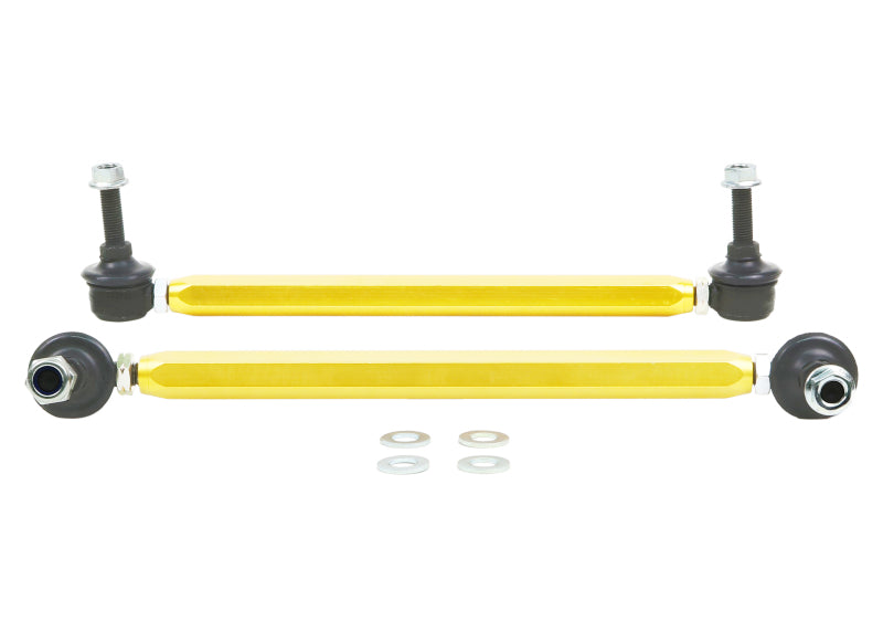 Whiteline KLC140-295 Universal Sway Bar Link Kit Heavy Duty Adjustable Steel Ball Joint
