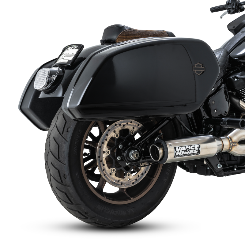 Vance & Hines 27337 Supersport 2-1 Exhaust Brushed for 2018-2026 Harley-Davidson Softail