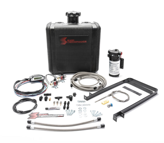 Snow Performance SNO-510-BRD for 2007-2017 Dodge 6.7L Stage 3 Boost Cooler Water Injection Kit (SS Braided Line & 4AN)