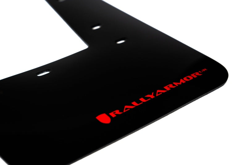 Rally Armor UR Mud Flaps - 2023-2026 Toyota GR Corolla - Black/Red Logo - #MF89-UR-BLK-RD
