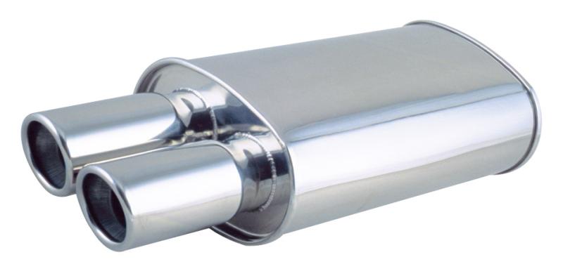 Vibrant StreetPower Oval Muff 5in x 9in x 15in long body 2.25in in 1105