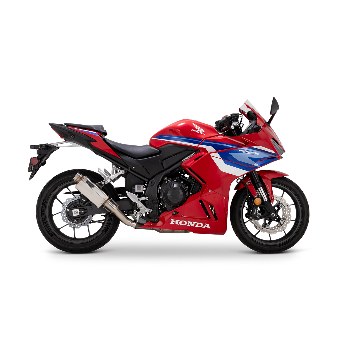 Vance & Hines 34601 VS-6 Slip-Ons Brushed for 2022-2023 Honda CB500F/CBR500R