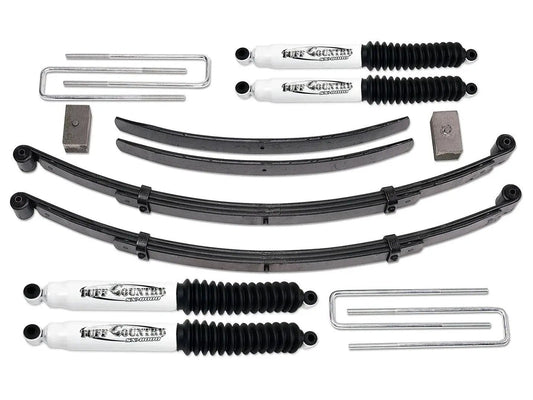Tuff Country 34700KN 4in Lift Kit SX8000 for 1969-1993 Dodge Ramcharger 1/2 Ton and 3/4 Ton 4WD