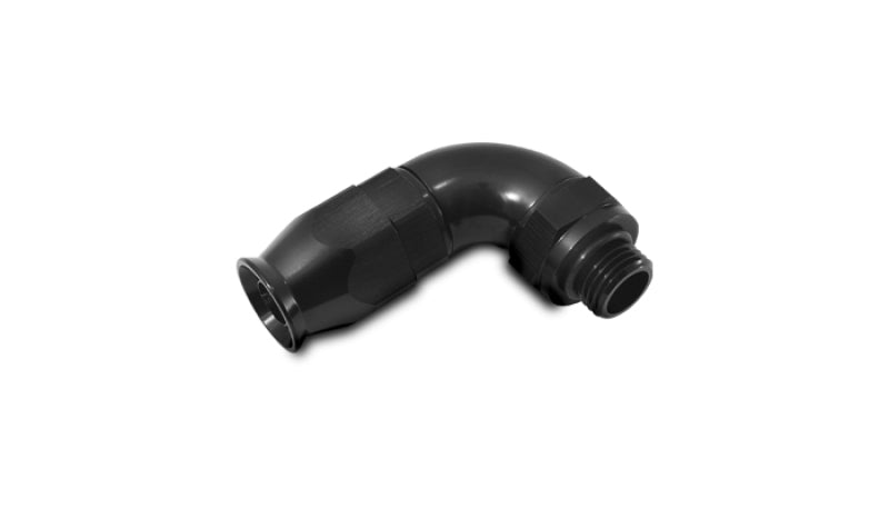 Vibrant -6AN To -8ORB 90 Degree Hose End Fitting For PTFE Hose