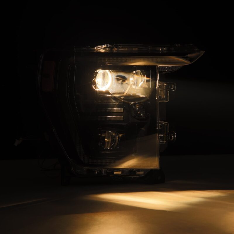 AlphaRex 880294 21-22 Ford F150 PRO-Series Projector headlights Alpha-Black w/Activation Light/Sequential Signal