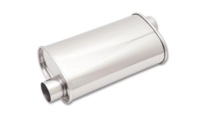Vibrant StreetPower Oval Muff 5in x 9in x 15in long body 3in inlet I.D. 1127