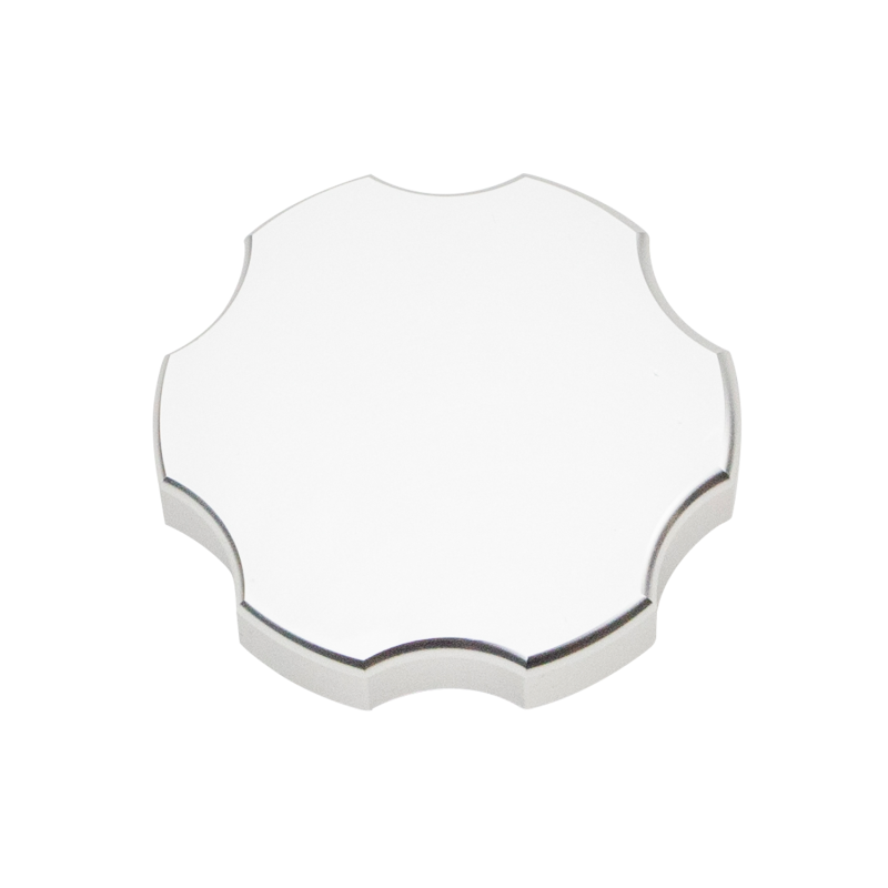 Wehrli Custom Fabrication WCF100472 Billet Coolant Tank Cap Clear for 2001-2024 Chevrolet / GMC Duramax and 2004-2024 Dodge / Ram Cummins