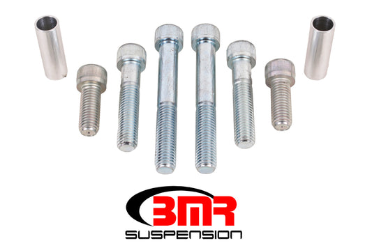 BMR 15-26 S550 Mustang Differential Hardware Upgrade Kit - Zinc plated