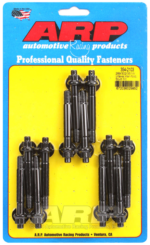 ARP 354-2103 for Ford 289/302/351W Intake Manifold Stud Kit