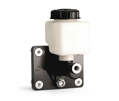 BLOX Racing Brake Booster Elimi-Plate - Silver BXFL-10002-SI