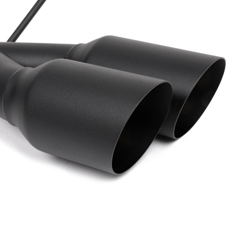BLOX Racing 2022+ WRX Muffler Delete / Axle Back Single Wall 4in - Matte Black Tips BXEX-51106-BK