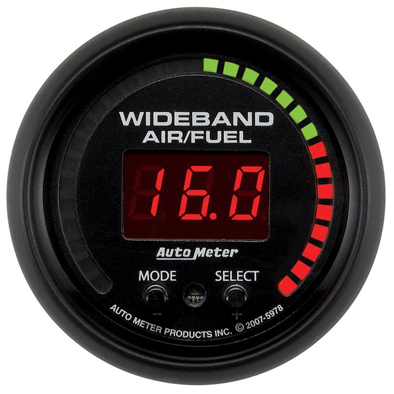 AutoMeter 5978 ES Digital 52mm Wideband Air/Fuel Kit
