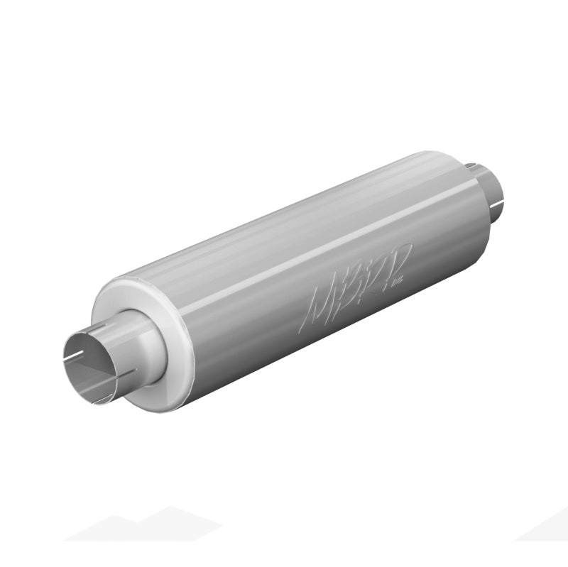 MBRP Universal 3in ID Inlet/Outlet 26in Single AL Mild Tone Muffler