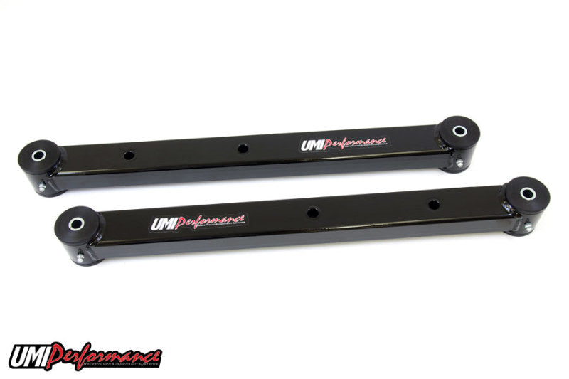 UMI Performance 3024-B Rear Lower Control Arms Boxed Black for 1978-1988 G-Body