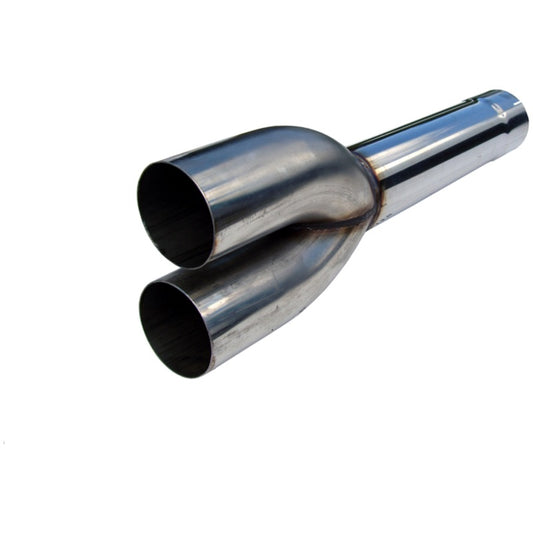 MBRP Univ Dual Muffler Delete Pipe 4 Inlet /Outlet