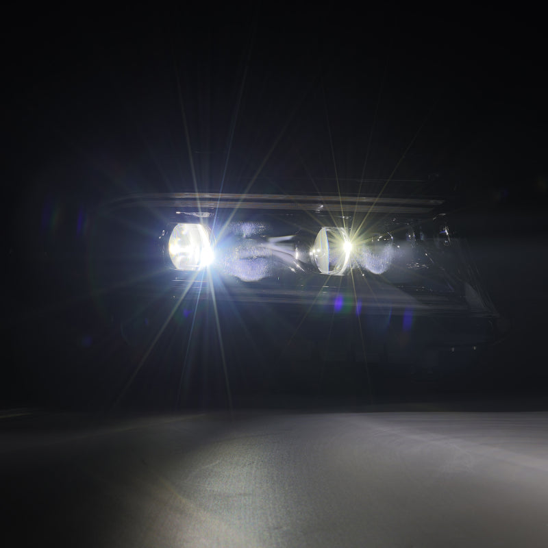 AlphaRex 880599 15-23 Dodge Charger LUXX-Series LED Projector Headlights Black w/Activtn Light & Sequential.Signal / Switchback DRL