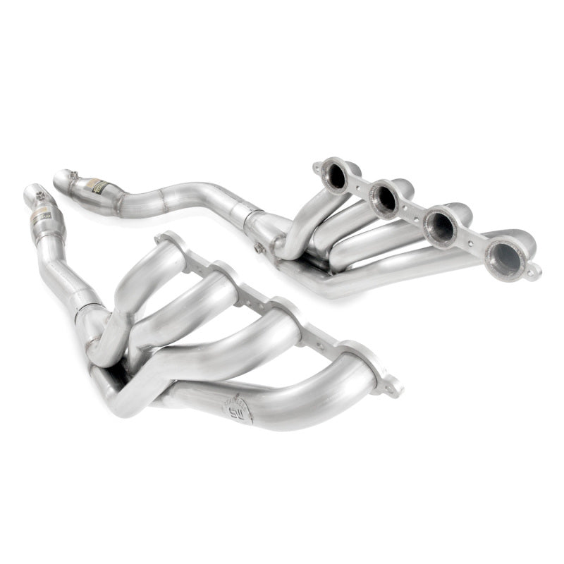 Stainless Works for 2009-2015 Cadillac CTS-V Headers 2in Primaries High-Flow Cats 3in Leads X-Pipe