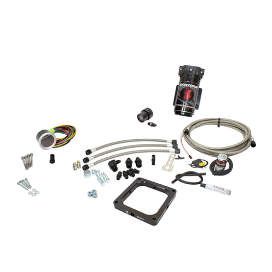 Snow Performance SNO-15036-T Water Injection Gas Carbureted 4500 Flange Stage 2 Progressive Vacuum Ref without Tank