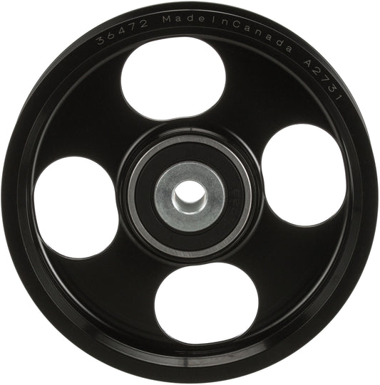 Gates 36472 Steel 7-Groove Flanged Idler Pulley 115mm for 2006-2008 Toyota RAV4 2.4L