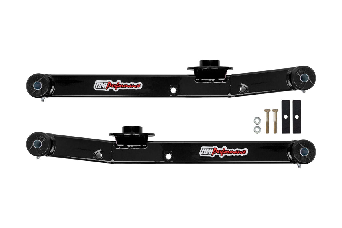 UMI Performance 3655-B Rear Lower Control Arms/Trailing Arms Black