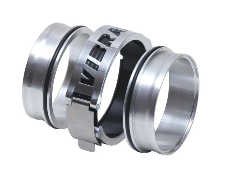 Vibrant Aluminum Weld Ferrules w/O-Rings for 5in OD Tubing - Sold in Pairs