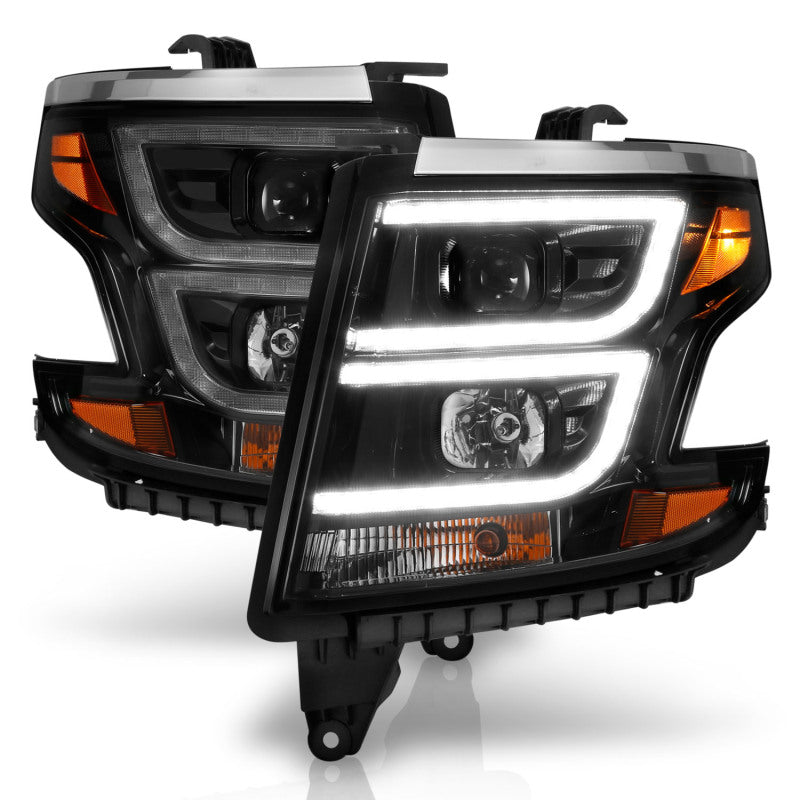 ANZO 2015-2020 Chevrolet Suburban LED Projector Headlights