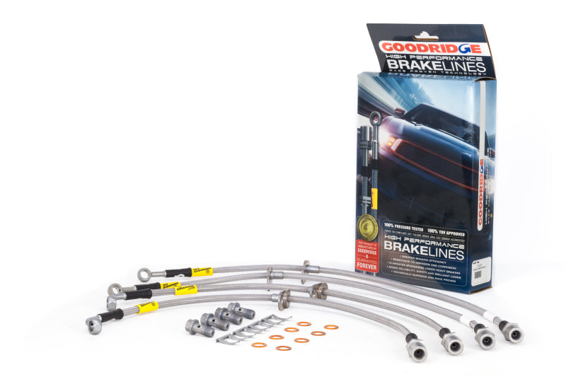 Goodridge 09-13 Subaru Forester (All Models) SS Brake Line Kit 24228