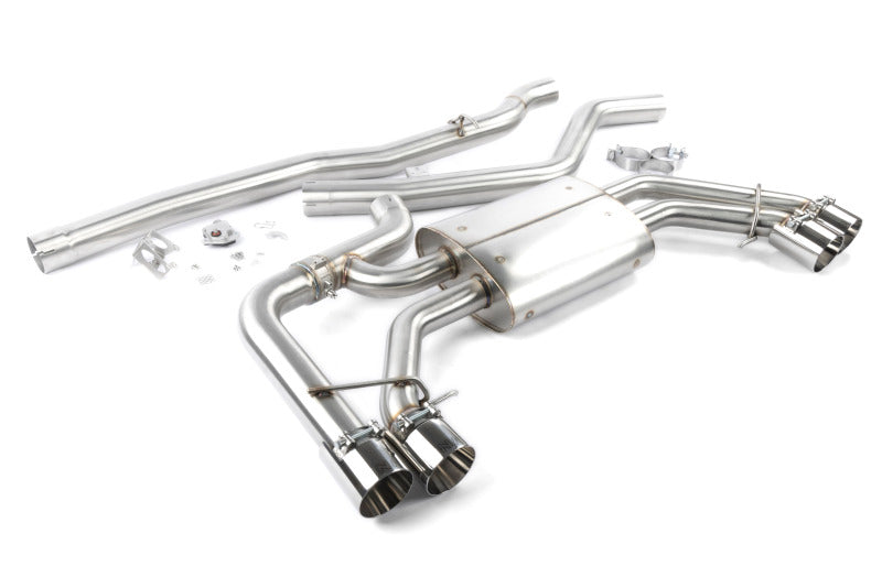 Dinan 18-25 BMW X3 M40i/X4 M40i (G01/G02) Valved Catback Exhaust System - Polished Tips