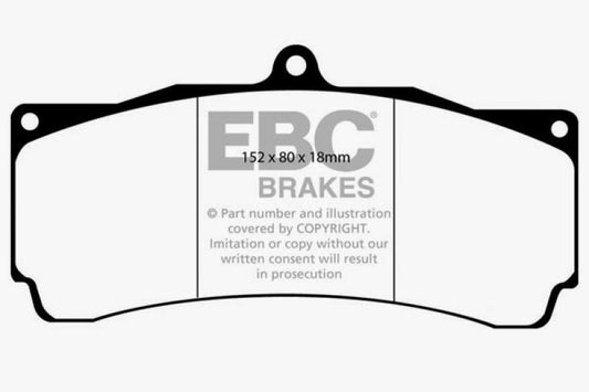 EBC Redstuff Ceramic Brake Pads DP3006C