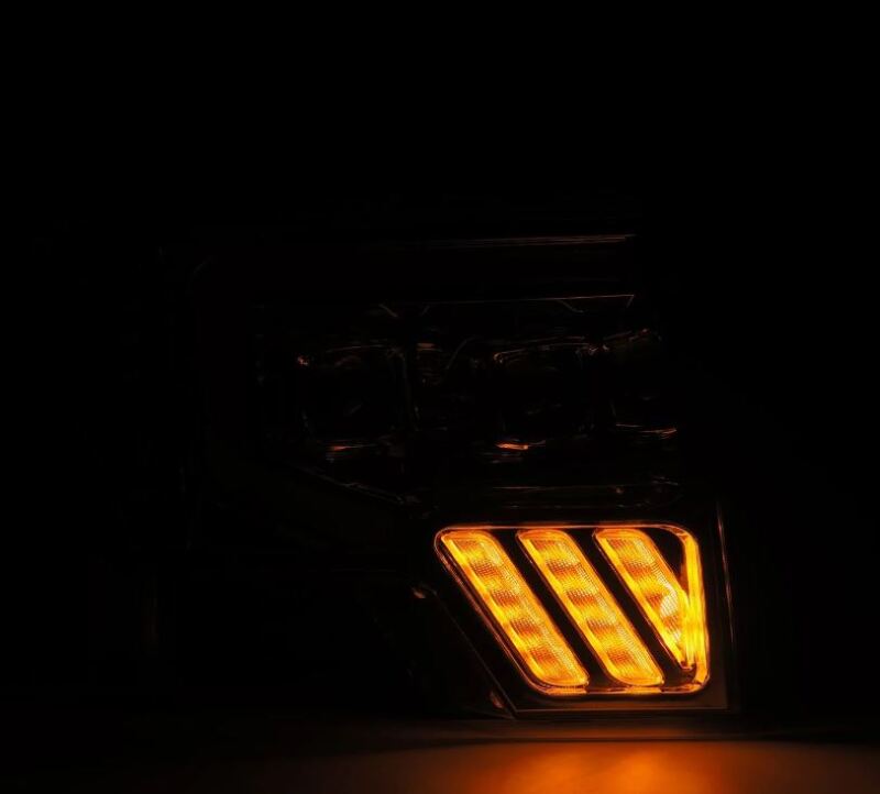 AlphaRex 880482 09-14 Ford F-150 PRO-Series Projector Headlights Plank Style Chrome w/Activation Light/Sequential Signal