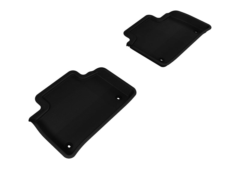 3D MAXpider Kagu Rear Floor Mats for 2007-2012 Lexus LS460