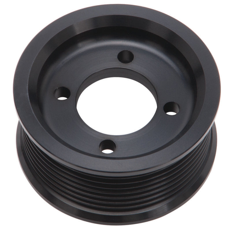 Edelbrock 15872 Pulley SC E-Fo\Rce 3.00 in 8 Rib Black