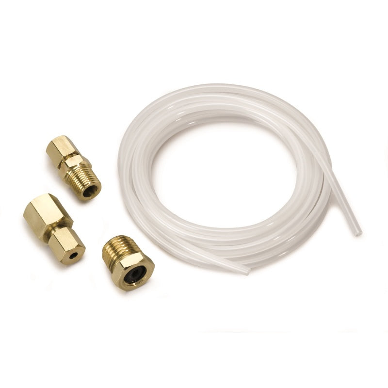 AutoMeter 3223 1/8in Nylon Tubing 10ft with Brass Compression Fittings