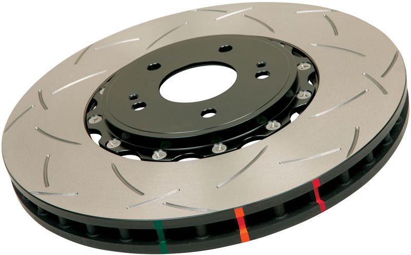 DBA 09-21 Nissan 370Z Sport Front Slotted 5000 Series 2 Piece Rotor Assembled w/