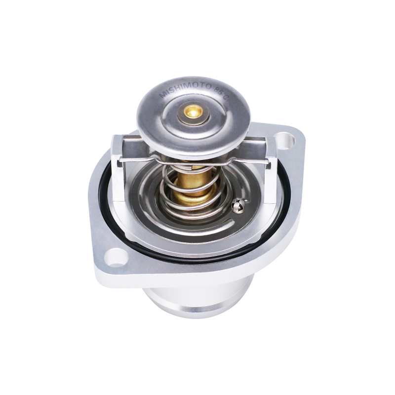 Mishimoto Ford 6.0L Powerstroke Low-Temperature Thermostat w/ CNC Housing - #MMTS-F2D-03FL