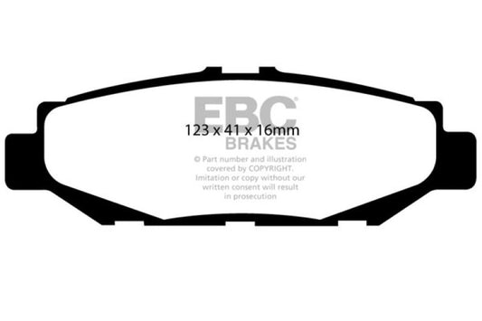 EBC 93-97 Lexus GS300 3.0 Yellowstuff Rear Brake Pads DP4848R