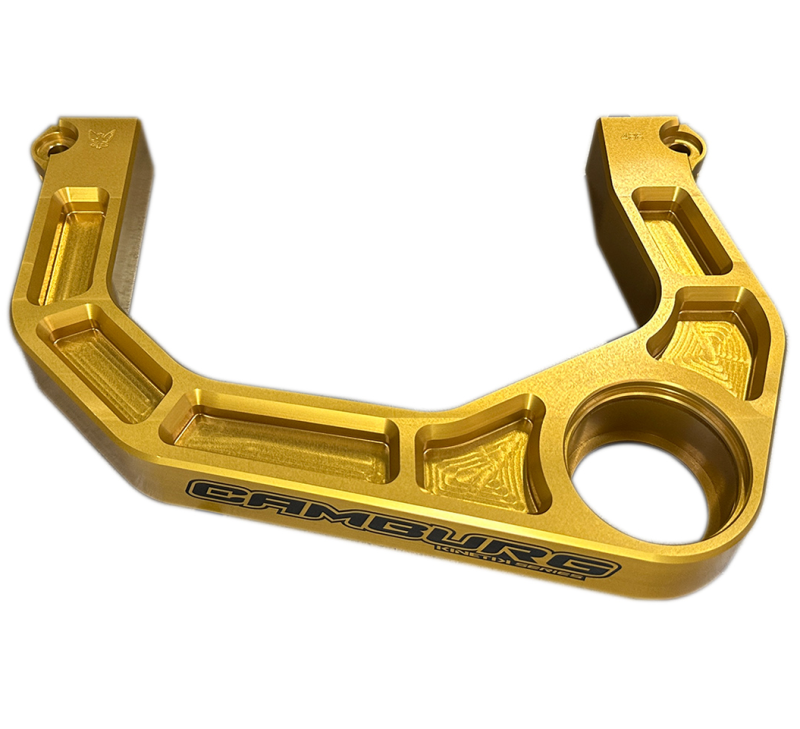 Camburg Engineering CAM-310184-GLD KINETIK Uniball UCA Gold for 2003-2023 Toyota Tacoma / 4Runner / FJ Cruiser