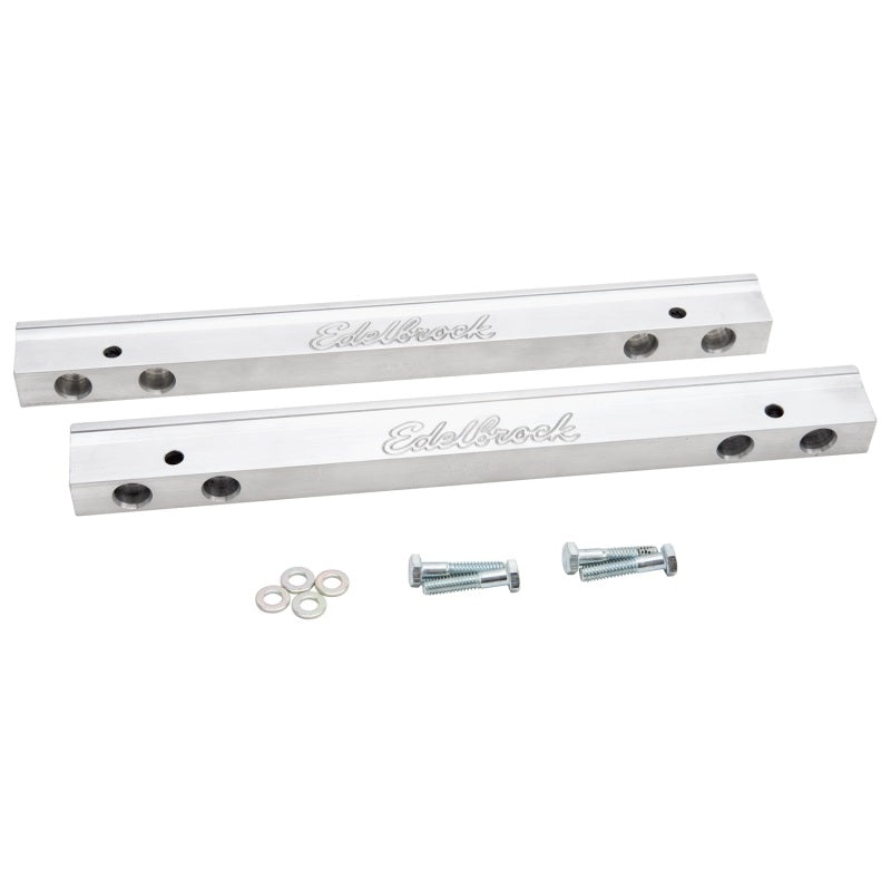 Edelbrock 3637 Pontiac Torker Fuel Rail Kit for Use with 50565