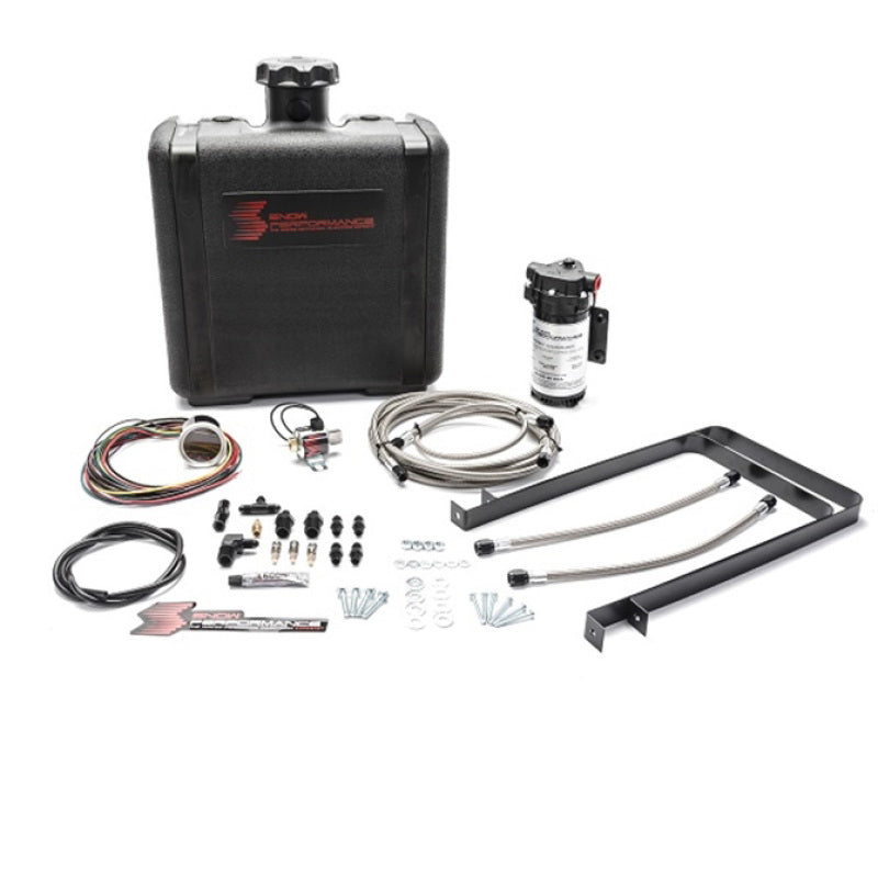 Snow Performance SNO-450-BRD Stage 2 Boost Cooler Water Injection Kit TD Universal (SS Braided Line and 4AN Fittings)