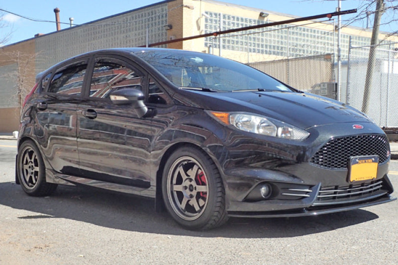 Rally Armor UR Mud Flaps - 2014-2019 Ford Fiesta - Red/White Logo - #MF29-UR-RD/WH